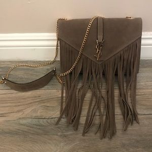 ysl fringe bag